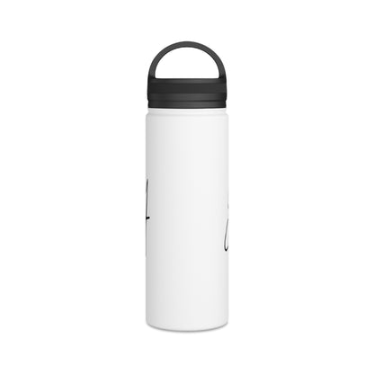 Stainless Steel Water Bottle, Handle Lid