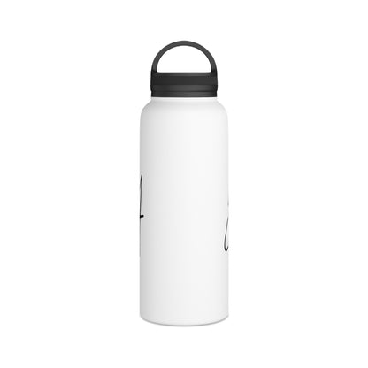 Stainless Steel Water Bottle, Handle Lid