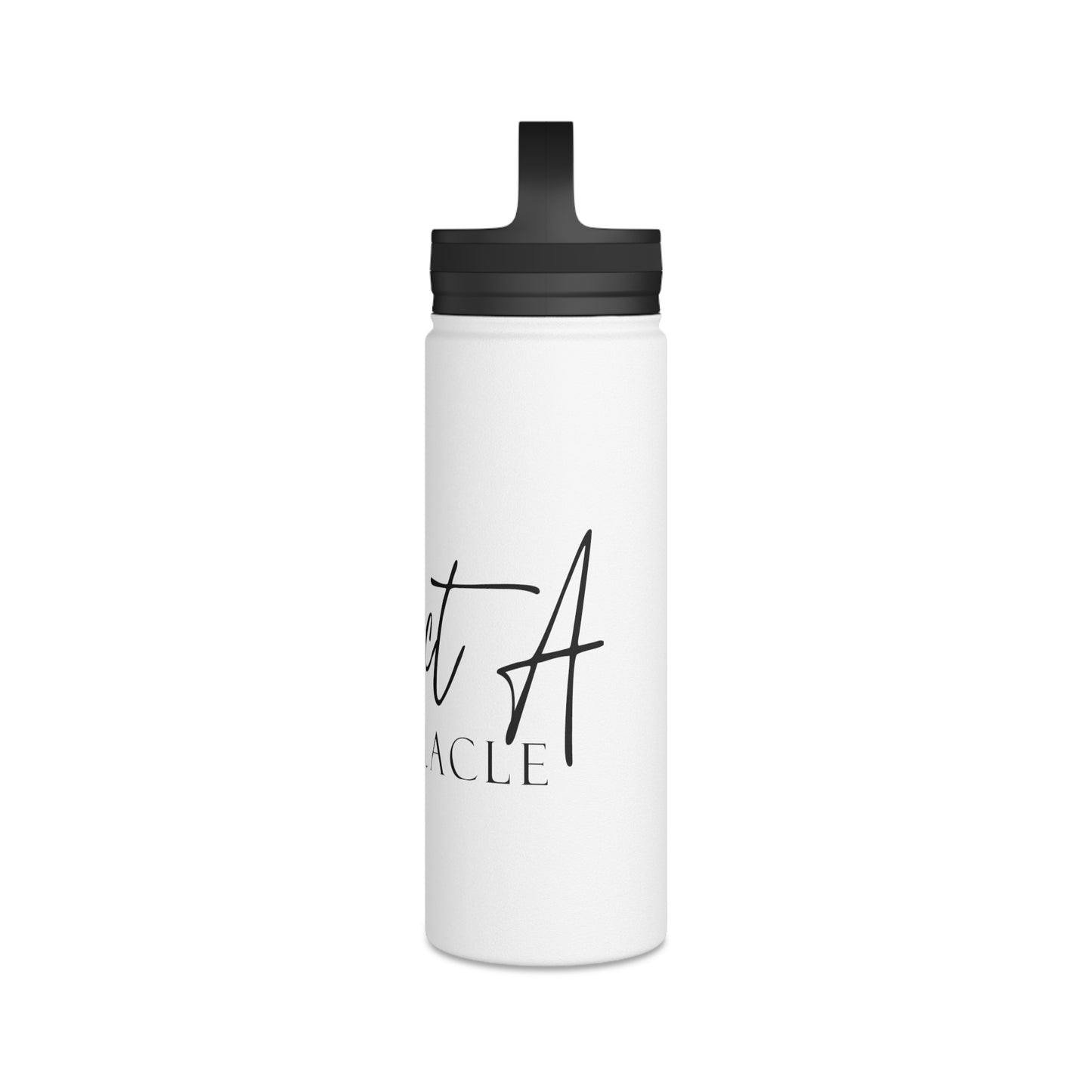 Stainless Steel Water Bottle, Handle Lid