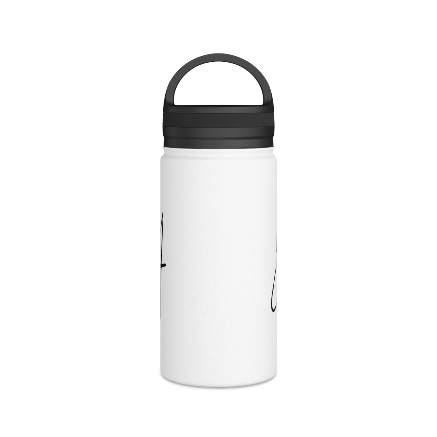 Stainless Steel Water Bottle, Handle Lid